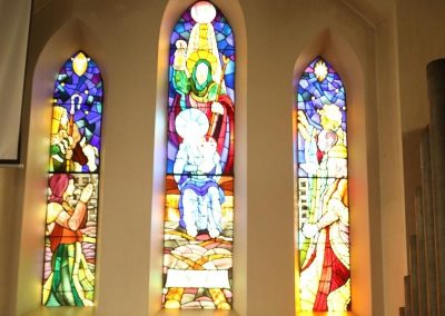 Stained glass windows
